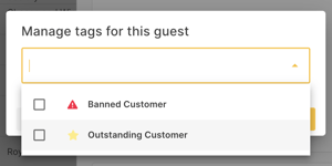 Guest tags