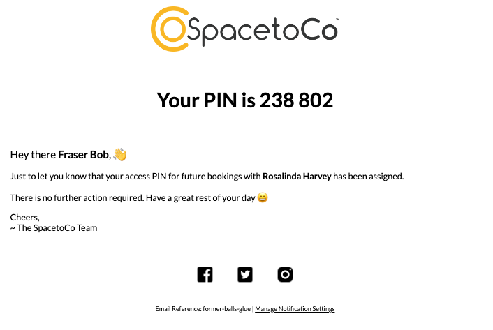 Access Control & Automated Pin Codes